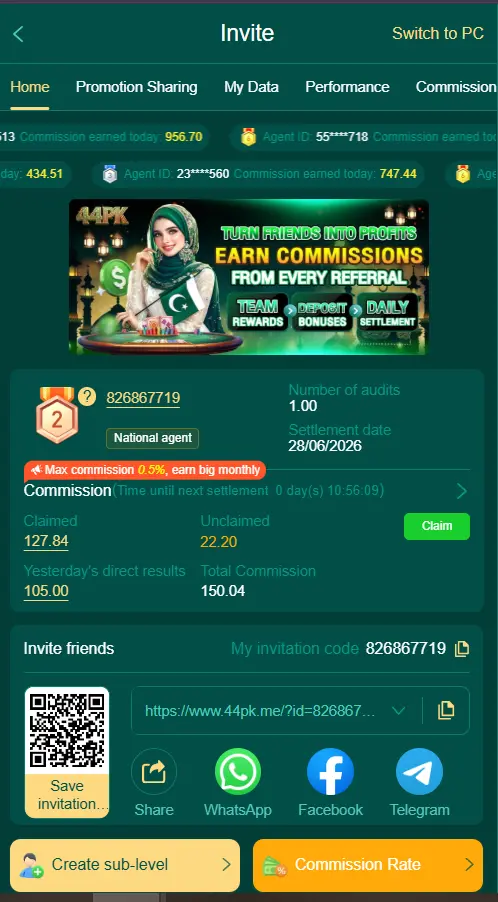 44PK Game